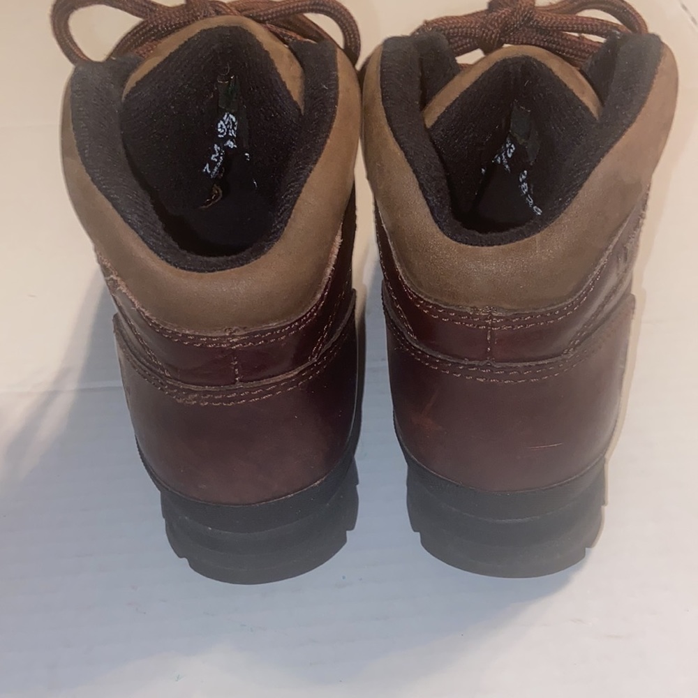 Brown leather Timberland hiking boots 🥾 size 7M - Picture 4 of 12